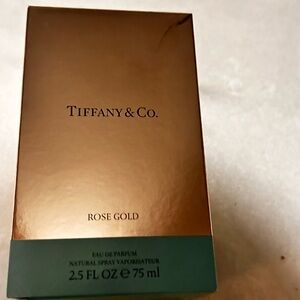 Tiffany & Co. Rose Gold Fragrance in Rose Gold and Teal Packaging